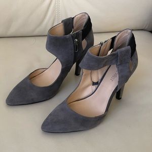 Nine West Beesley grey suede pump